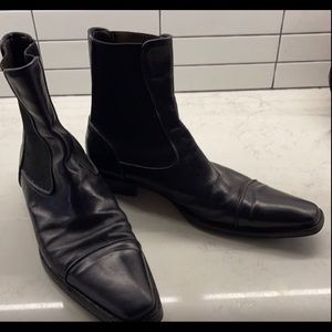 Dolce & Gabbana Leather Chelsea Boots